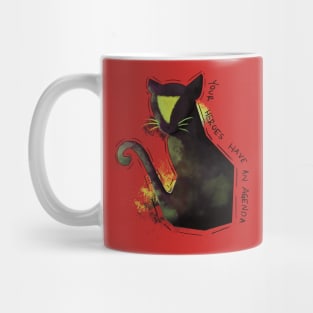 Your Heroes Cat Mug